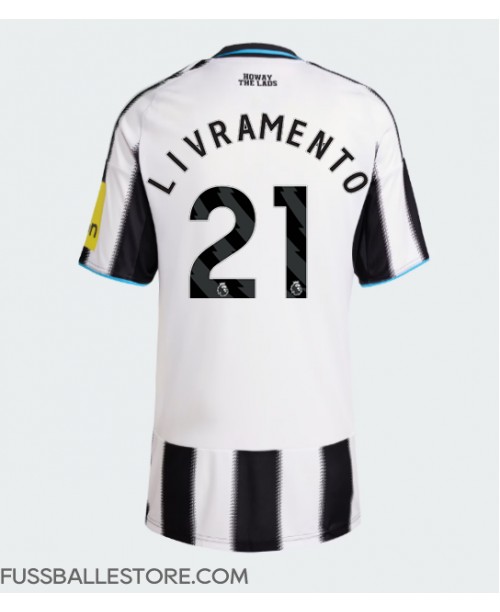 Günstige Newcastle United Tino Livramento #21 Heimtrikot Damen 2025-26 Kurzarm Günstige Newcastle United Tino Livramento #21 Heimtrikot Damen 2025-26 Kurzarm